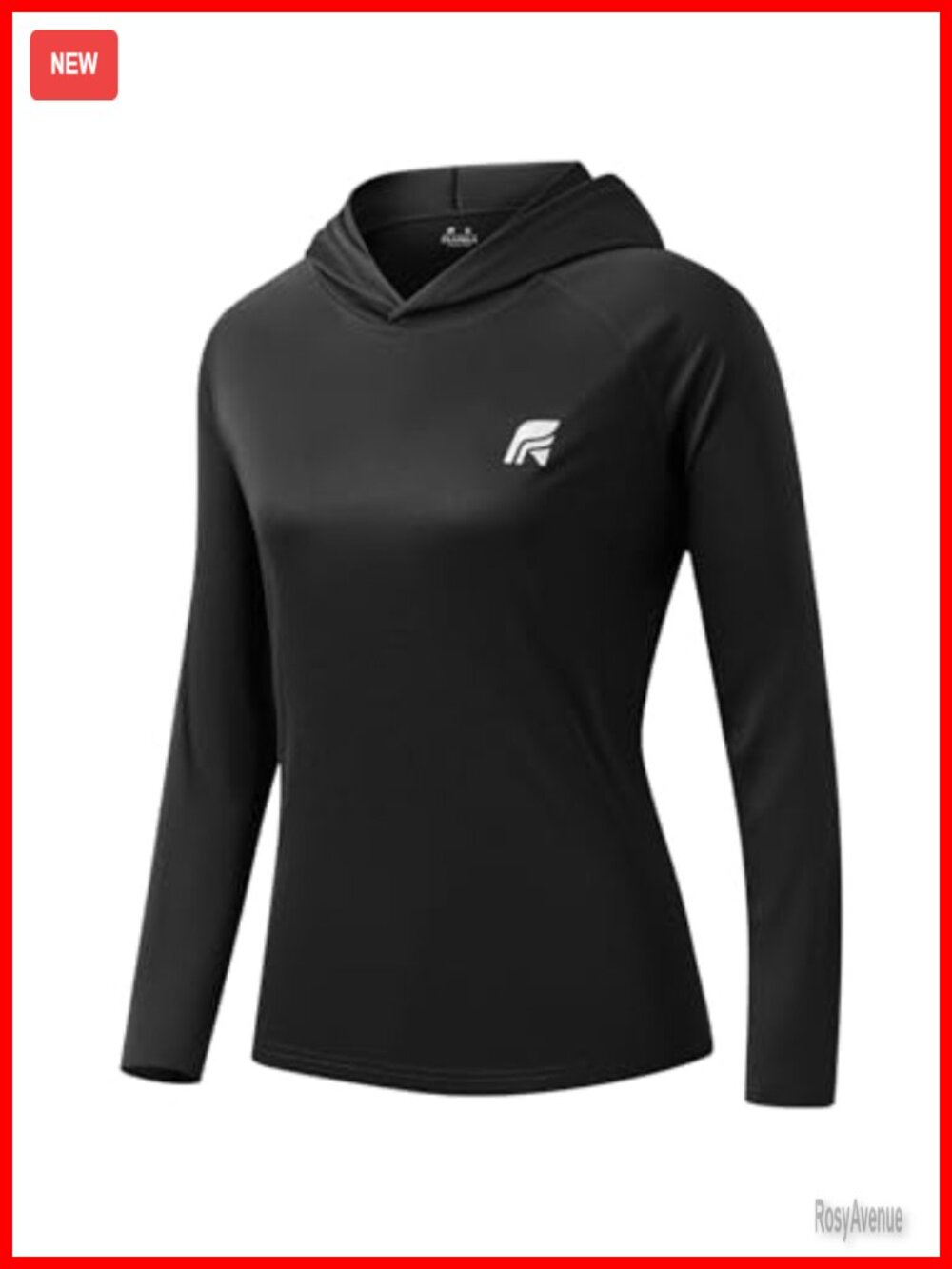 Women's UPF 50+ Hoodie Long Sleeve Workout Top Quick-Dry Athletic